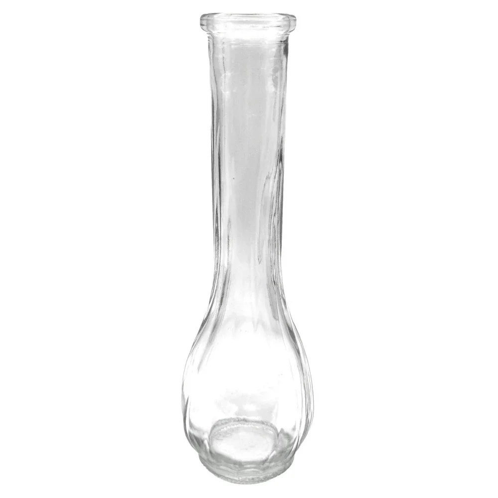 Brody‎ Co Clear Glass Bud Vase Bottle – Tall Slim Floral Vase Made in USA